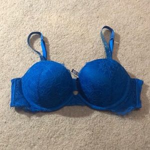 Victoria’s Secret Blue Push-Up Bra
